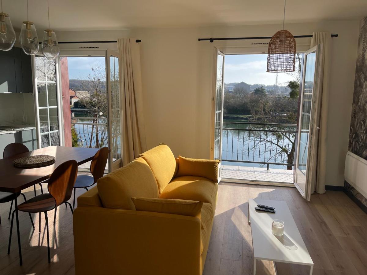 Ambiance Seine, Appartement Lumineux En Bordure De Seine - Chouette Thomery المظهر الخارجي الصورة